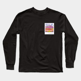 Roy Lichtenstein - Sinking Sun 1964 Long Sleeve T-Shirt